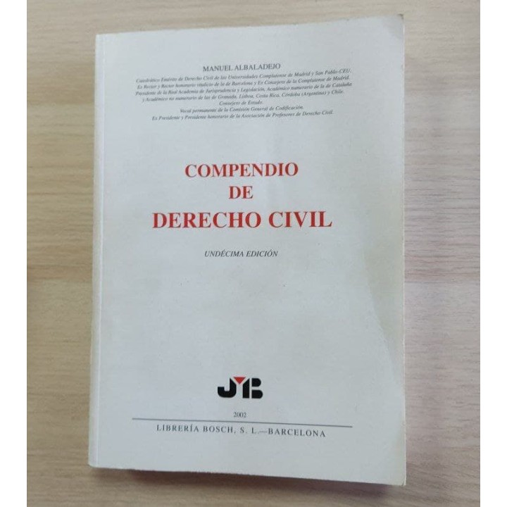 COMPENDIO DE DERECHO CIVIL